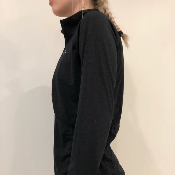 Athletic Zip Up Sweater - Picture 3 of 8